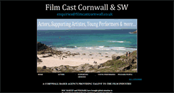 Desktop Screenshot of filmcastcornwall.co.uk