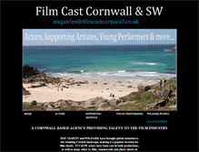 Tablet Screenshot of filmcastcornwall.co.uk